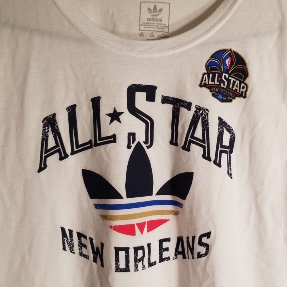 🚫SOLD🚫 Adidas Allstar New Orleans Tee 2X NWOT - Picture 6 of 8